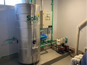aquecimento com boiler vertical